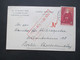 Belgien 1930 PK Firmenkarte H. Kiesslaing Edeghem Lez Anvers An Das Komitee Für Chilisalpeter In Berlin Michel Nr. 285 - Cartas & Documentos
