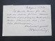Belgien 1930 PK Firmenkarte H. Kiesslaing Edeghem Lez Anvers An Das Komitee Für Chilisalpeter In Berlin Michel Nr. 285 - Cartas & Documentos