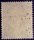 Australie Australia 1942 Queen Elisabeth Avec Filigrane With Watermark Perforé Perfin Yvert 144 O Used - Perfins