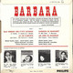 EP 45 RPM (7") Barbara‎  "  Elle Vendait Des P'tits Gâteaux  " - Other - French Music