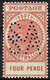 AUSTRALIE DU SUD Service: Le Y&T 48  Neuf*, Variété "perforation SA Doublée" - Mint Stamps