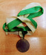 AC - SILVER MEDAL ( SECOND PLACE ) OF 57 KG OF GREKO ROMAN WRESTLING OF TURKISH CHAMPIONSHIP 24 - 25 FEBRUARY 1972 MEDA - Abbigliamento, Souvenirs & Varie