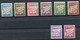 ANDORRE FRANCAIS TIMBRES-TAXE N°1 / 8 * - Unused Stamps