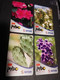 ARUBA PREPAID CARD SETAR/GSM PRIMO  FLOWERS, 4 CARDS AFL,5,10,15,25    Fine Used Card  **4212** - Aruba