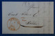 H22 SUISSE BELLE LETTRE 1838 LENZBURG POUR UN INDUSTRIEL CONNU DE WOHLEN + TAXE ROUGE MANUSCRITE+ AFFRANCH PLAISANT - ...-1845 Préphilatélie