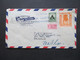 Kolumbien Colombia 1951 Firmenumschlag Compania Croydon Del Pacifico S.A. Blauer Eingangsstempel Mail Section Rubber - Colombie