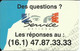 Carte " SERVICE NATIONAL " Les Questions ? , Les Réponses , Carte NEUVE - Sonstige & Ohne Zuordnung