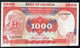 OUGANDA 26 1000 SHILLINGS 1986 #H/10  Signature 6   UNC. - Ouganda