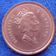 CANADA - 1 Cent 1998 KM# 289 Elizabeth II (1952) - Edelweiss Coins - Canada