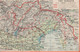 Regno D'Italia - 1923 - 40c - Istituto Italo Britannico -Mappa Del Nord Est D'Italia Con Confini Durante La Prima Guerra - Maps