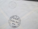 Israel 1968 Air Mail Luftpostbrief Einschreiben Qiryat Tiv'on - München Marke Vom Unterrand! Rückseitig 2 Stempel. - Brieven En Documenten