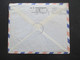 Israel 1967 Air Mail Luftpostbrief Einschreiben Haifa - München Marke Vom Rand! Rückseitig 2 Stempel. Dr. O. Robinson Ad - Lettres & Documents