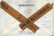 Egypt Cover Bank Of Alexandria  Via Yugoslavia 1989.meter Stamp,back Side Labels Bank Of Alexandria - Briefe U. Dokumente