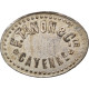 Jeton, FRENCH GUIANA, Cayenne, F. Tanon Et Cie, 30 Centimes, C. 1928, TTB+, Zinc - Monetary /of Necessity