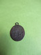 Mini-Médaille Pieuse Ancienne Pour Chaînette/Saint ROCH Priez Pour Nous/Saint HUBERT/Bronze /XVIIIème Siècle ?   CAN 670 - Religion & Esotérisme
