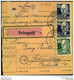 1953, Paketkartenstammteil, Köpfe, Brandenburg (Havel) - Sonstige & Ohne Zuordnung