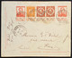 Belgique Entier Lettre 10c Albert 1er Rouge En Complément  N°108, 109(paire) & 123 Obl "Le Havre Special" Pas Commun !! - 1915-1920 Albert I.