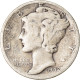 Monnaie, États-Unis, Mercury Dime, Dime, 1942, U.S. Mint, Philadelphie, TB+ - 1916-1945: Mercury