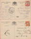 Manage - La Poste ... Vues Colorisée Et Noir & Blanc -2 Cartes Postales - 1914 Et 1913 ( Voir Verso ) - Manage