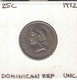 Dominicana 25 Centavos 1972 UNC - Dominicaine