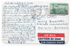 EASTERN AIR LINES - 1952 US Miami Postcard + Via Air Mail LABEL Pour La BELGIQUE BELGIUM Anvers - Flugzeuge