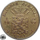 LaZooRo: Curaçao 1/10 Gulden 1901 VF Gold Plated - Silver - Curaçao