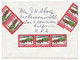 AMERICAN AIRLINES - 1947 US Air Mail Cover To HOLLAND + Tomorrow's Mail Today LABEL Of The Company + MERRY CHRISTMAS - Aerei