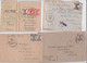 BRITISH INDIA RAJ POSTAGE INDE CENSURE LOT OF 35 AIR MAIL LETTER COVER RAF FORCES CENSOR WW2 ENVELOPE ON ACTIVE SERVICE - 1936-47 Koning George VI