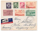 UNITED AIR LINES  - 1954 US MILWAUKEE Wisconsin Air Mail Cover To GERMANY Berlin + REPLY By Airmail LABEL Of The Company - Aerei