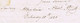 Ireland Laois 1820 Letter Sunbury To Dublin 2-line ABBEYLEIX 48 Town Mileage Mark Rated "7" Sevenpence - Préphilatélie