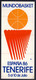 Spain Tenerife 1986 / Basketball / Sticker, Label / MUNDOBASKET ESPANA 1986 / FIBA World Basketball Championship - Habillement, Souvenirs & Autres