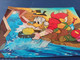 3D STEREO CARD, WALT DISNEY PRODUCTIONS : Scrooge McDuck - Cartoline Stereoscopiche
