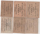 CARTES CIGARETTES CLIMENT ALGER Lot De 6 Artiste DEL BAYE DE SOMAR BARDOUX FORCER HENRIOT GERARD - Climent