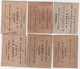 CARTES CIGARETTES CLIMENT ALGER Lot De 6 Artiste ROUSSEL DERIKE DUP? GUETT YAHNE - Climent