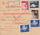 Croatia WWII NDH 1942 Parcel Card Mixed Franking - Croatia