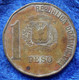 DOMINICAN REPUBLIC - 1 Peso 1993 "Duarte" KM# 80.2 - Edelweiss Coins . - Dominicaine