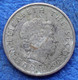 EAST CARIBBEAN STATES - 10 Cents 2007 KM# 37 Elizabeth II - Edelweiss Coins - East Caribbean States