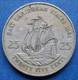 EAST CARIBBEAN STATES - 25 Cents 1981 KM# 14 Elizabeth II - Edelweiss Coins - East Caribbean States