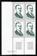 T.A.A.F .N°94a** 4 Variété Dans Un Bloc De 4 Sans Signature Du Graveur. Cote 168€. - Imperforates, Proofs & Errors