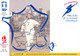 Jeux Olympiques D'Hiver - J.O. Alberville 92 - Parcours De La Flamme Olympique - Carte La Poste Non Circulée - Juegos Olímpicos