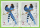 Voyo CHINA 2002 2¥  Mi # 3324  (o) Birds - Pair - Usados