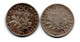 Lot De 2 Monnaies  - 50 Centimes 1901 Et 1907 -  TB+ - Andere & Zonder Classificatie