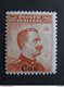 ITALIA Colonie Egeo Cos-1917- "Italia Sopr." C. 20 Senza Filigrana MH* (descrizione) - Aegean (Coo)