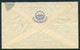 1930s Airmail Outer Harbour, South Australia - Birkenhead England Via Karachi. Blue Funnel Line Cover - Cartas & Documentos