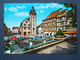 Mosbach, Parkplatz, Germany, VW Volkswagen Bug Beetle Käfer, Old Car, Postcard Traveled 1970 (M3) - Mosbach