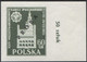 1955 Poland, Mi 915/916 Proof Of Colour, Guarantee Korszeń, City Hall Architecture Poznań International Fair MNH** P30 - Probe- Und Nachdrucke