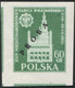 1955 Poland, Mi 915/916 Proof Of Colour, Guarantee Korszeń, City Hall Architecture Poznań International Fair MNH** P30 - Probe- Und Nachdrucke