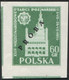 1955 Poland, Mi 915/916 Proof Of Colour, Guarantee Korszeń, City Hall Architecture Poznań International Fair MNH** P30 - Proofs & Reprints