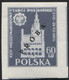 1955 Poland, Mi 915/916 Proof Of Colour, Guarantee Korszeń, City Hall Architecture Poznań International Fair MNH** P30 - Proofs & Reprints
