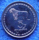 GEORGIA - 5 Thetri 1993 Lion KM# 78 Independent Republic (1991) - Edelweiss Coins - Géorgie